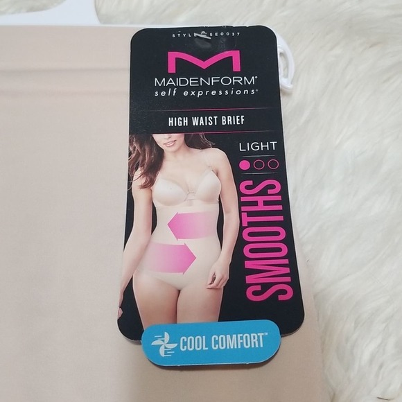 NWT Maidenform High Waist Brief Cool Comfort Light Control SE0037 - Picture 4 of 8